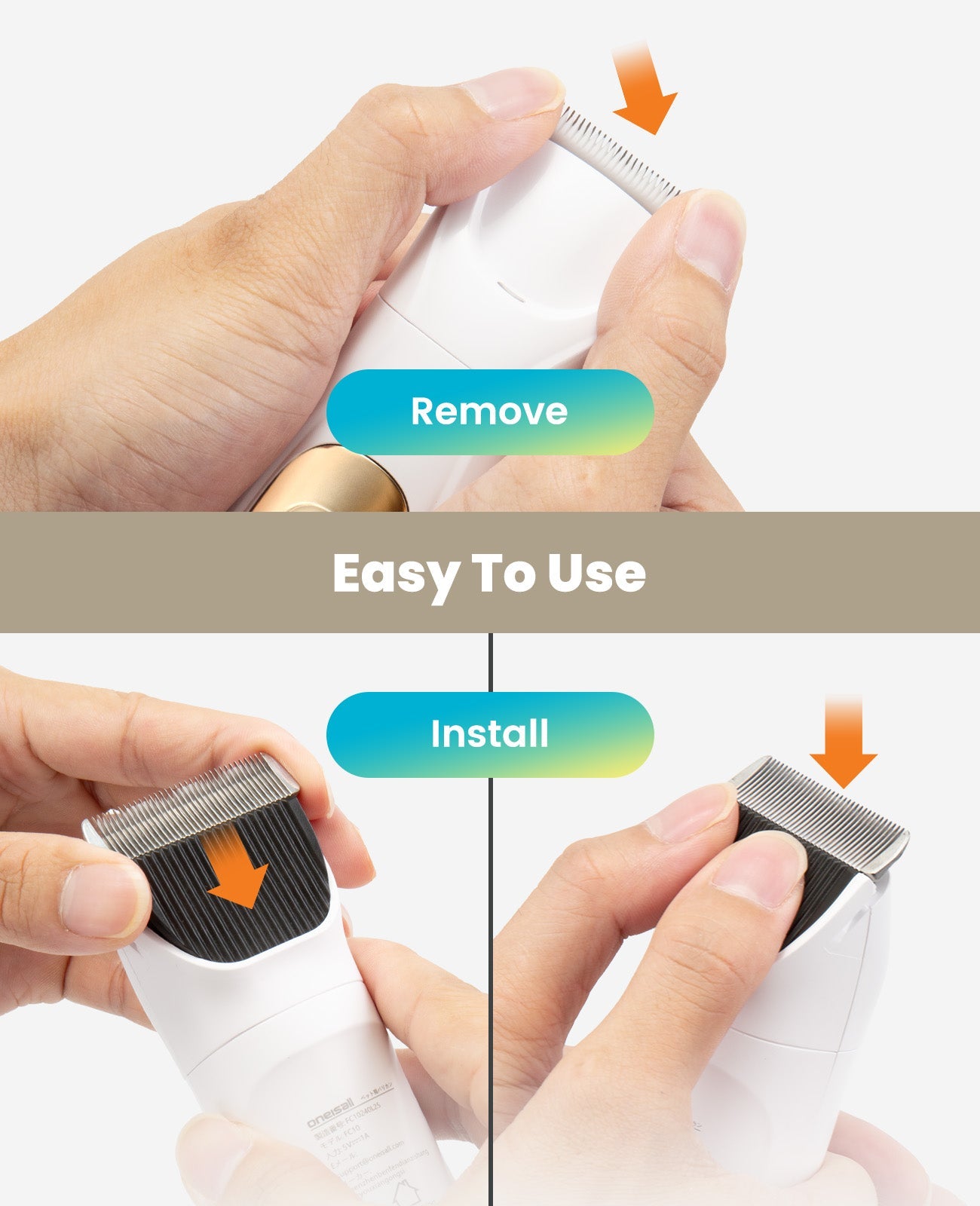 Oneisall FC10 Multi-Functional Clipper Blade Replacement