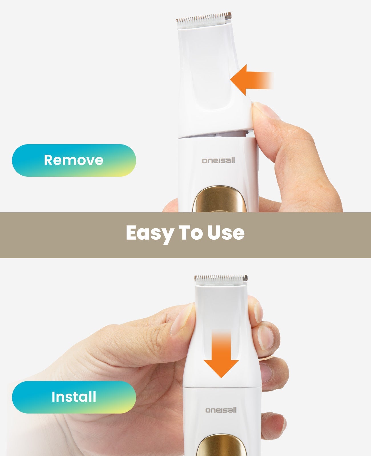 Oneisall FC10 Curved Blade Head Replacement