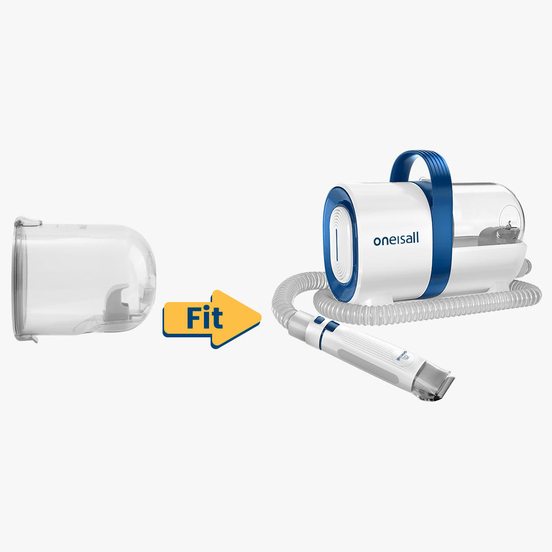 Oneisall LM2/LM5 Pet Grooming Vacuum Accessories Dust Cup Replacement
