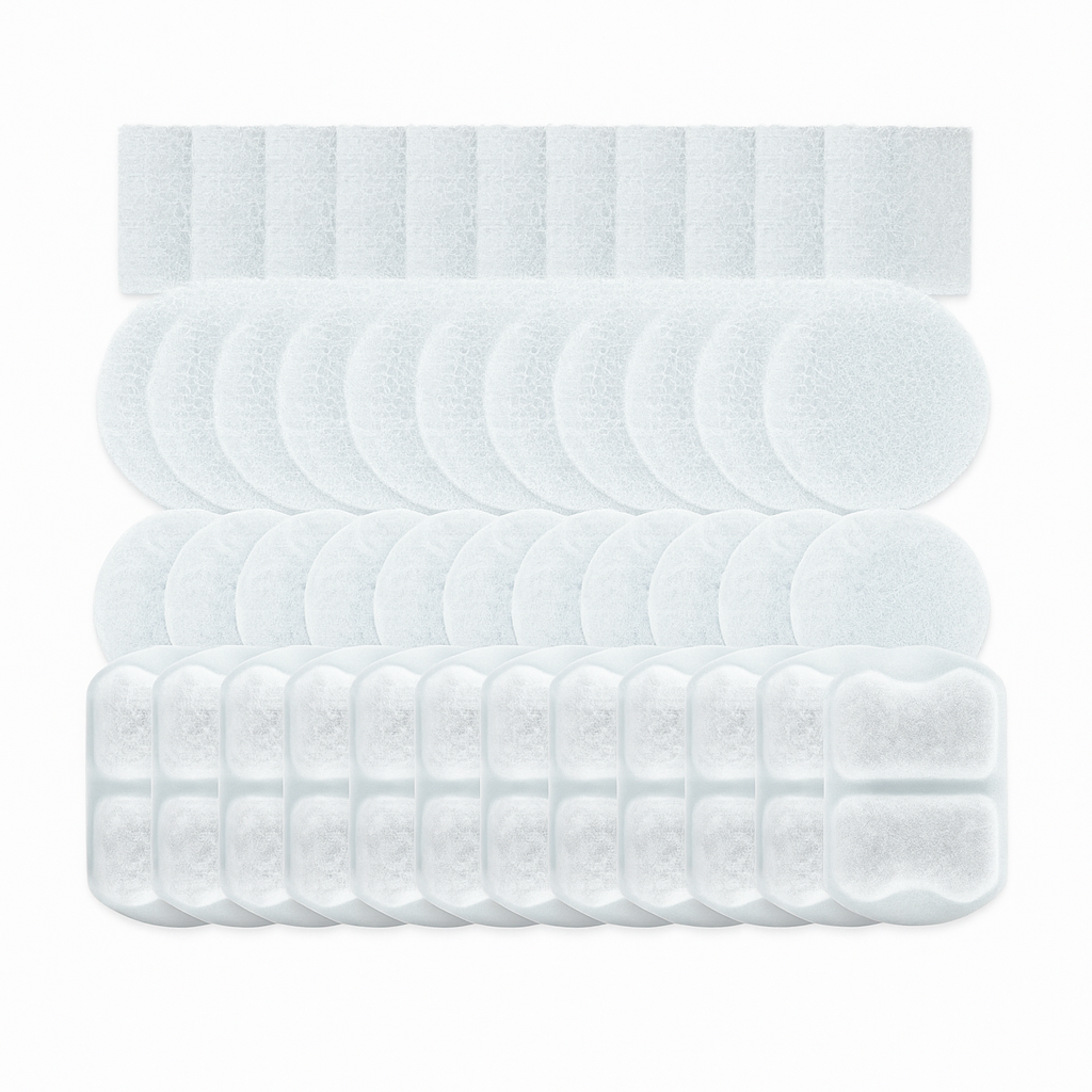 Oneisall 7L Pet Water Fountain 16Pcs Carbon Filters Replacement