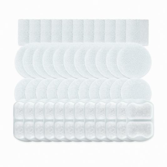 Oneisall 7L Pet Water Fountain 16Pcs Carbon Filters Replacement