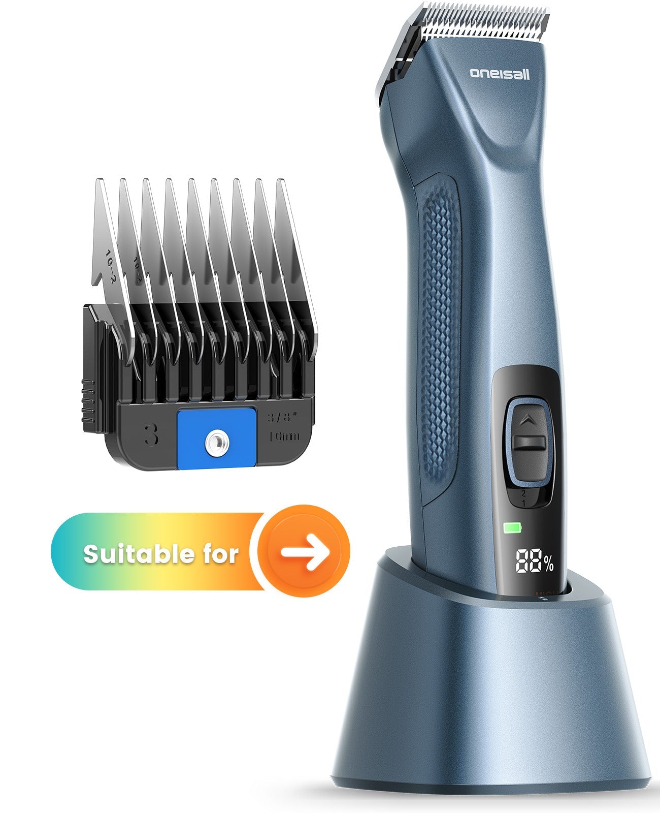 Oneisall Professional Dog Clipper 3/8 Inch Guide Comb Replacement