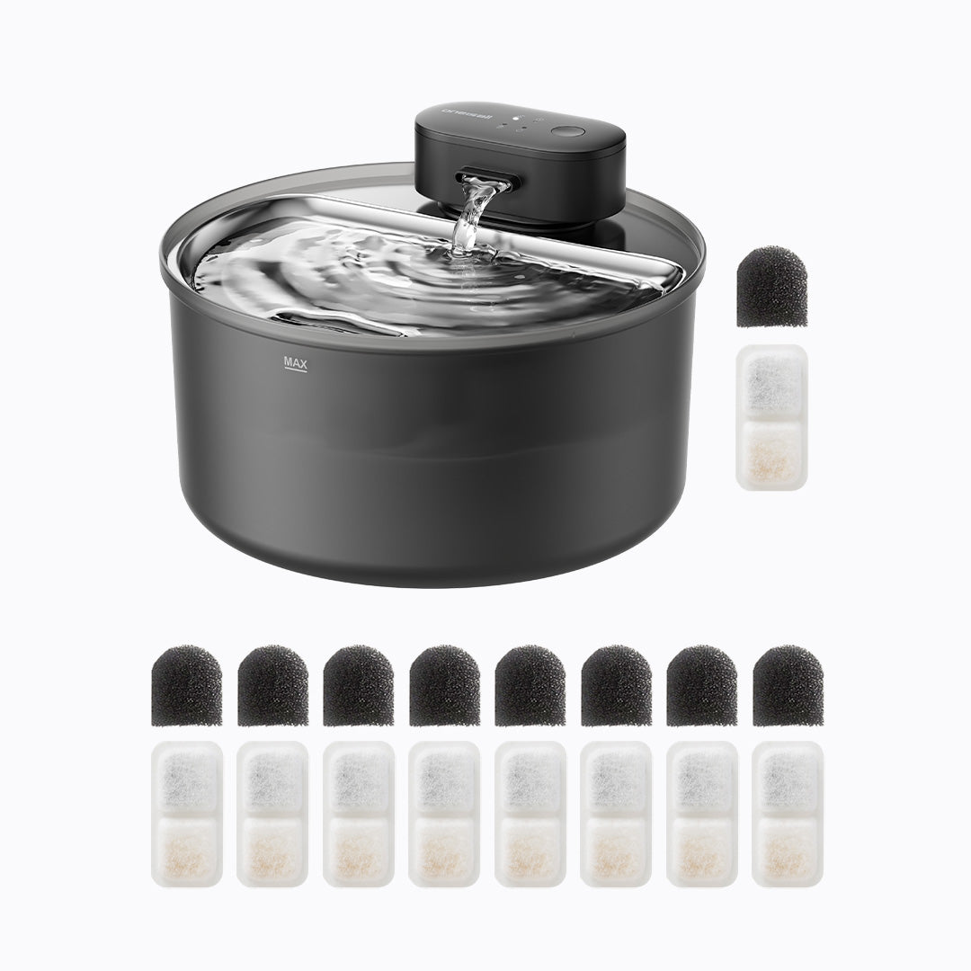 Oneisall 3.2L Cordless Cat Water Fountain