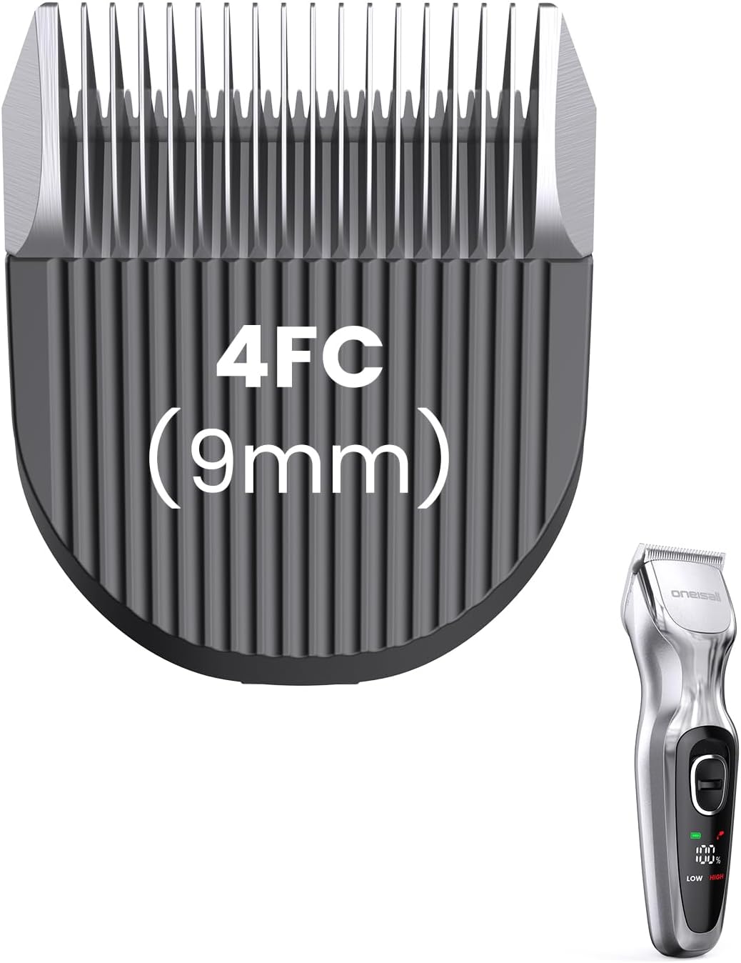 Oneisall DTJ-001 Silver Dog Clippers Blades Replacement