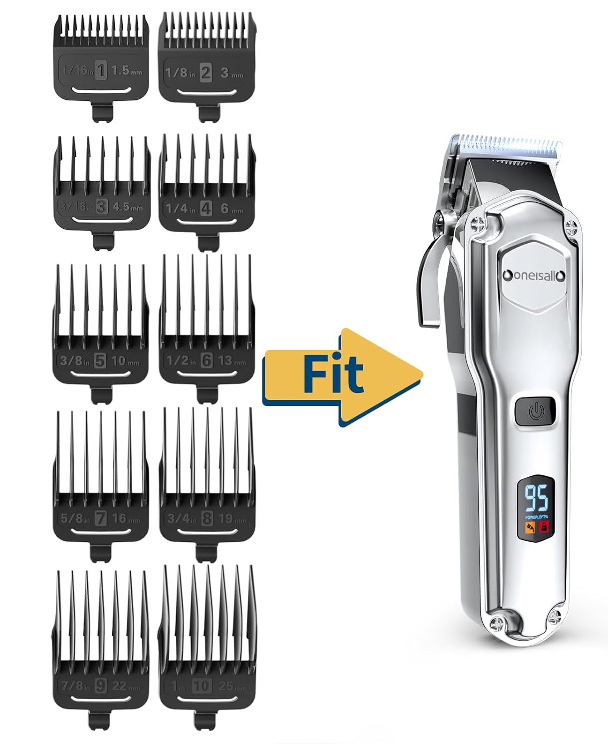 Oneisall RFC-676 Guide Combs 10-Pack Replacement