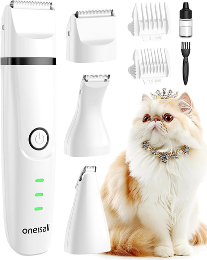 Oneisall N12 3-in-1 Cat Grooming Kit