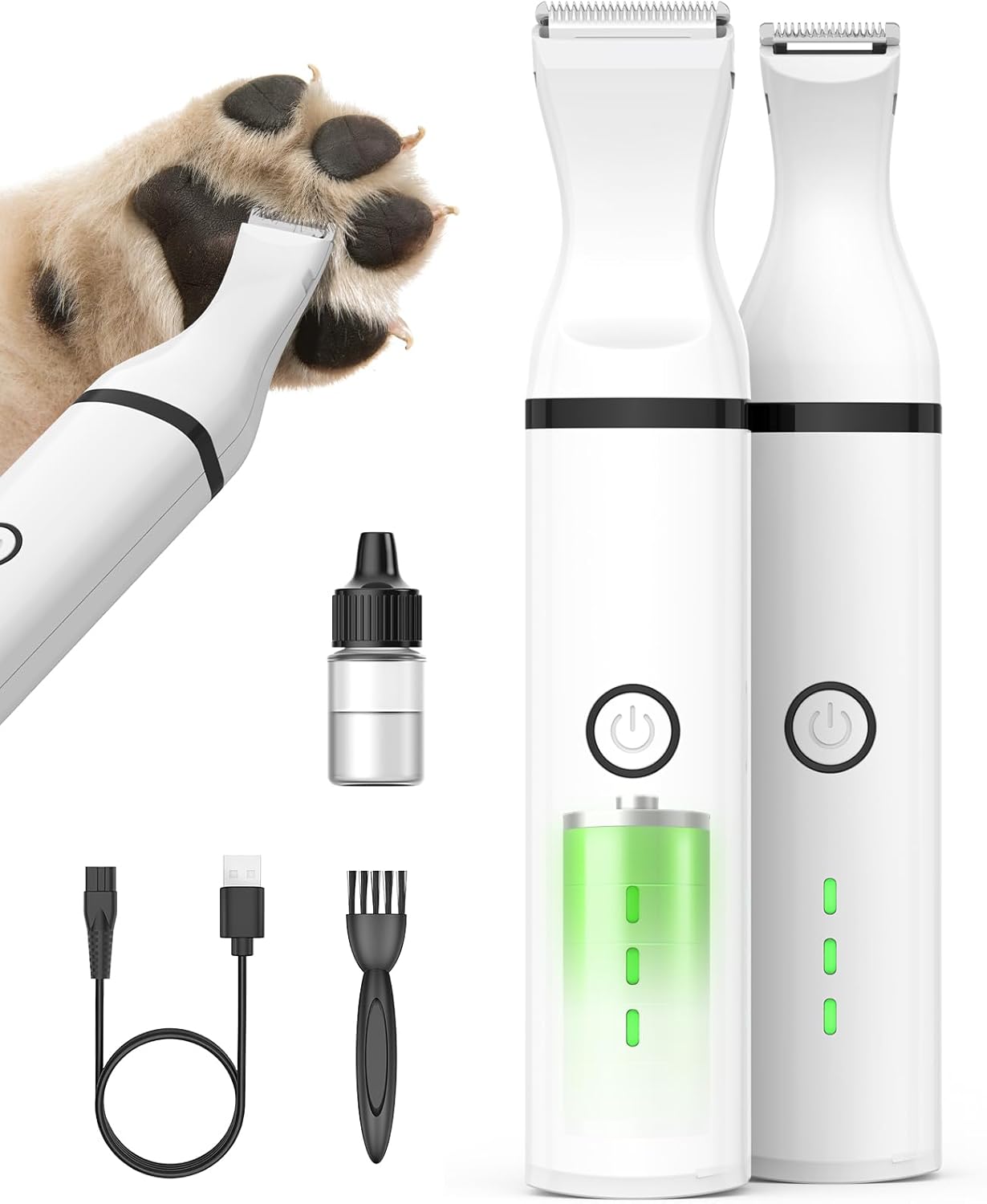 Oneisall N5 2-in-1 Pet Paw Trimmer