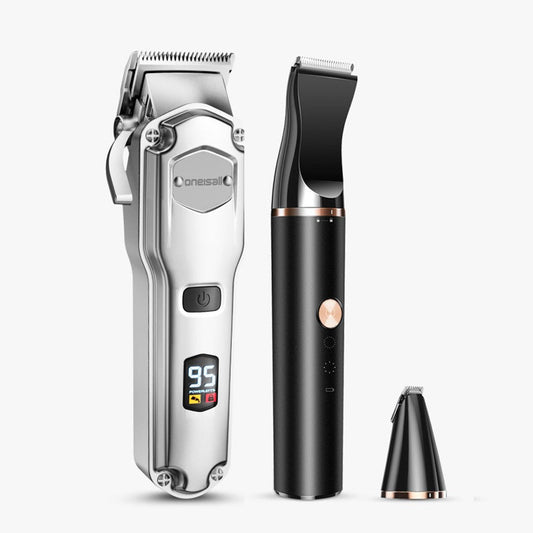 Oneisall 676+P20 Dog Clipper and Paw Trimmer 3-in-1 Set