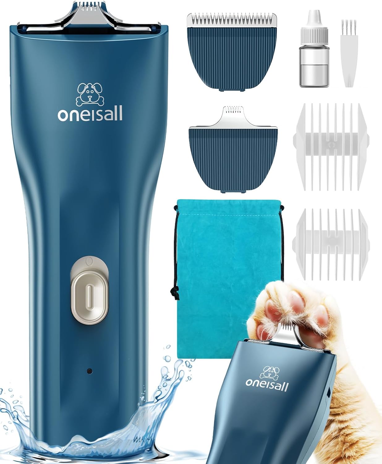Oneisall LGL006 Cat Clipper with Dual Blades