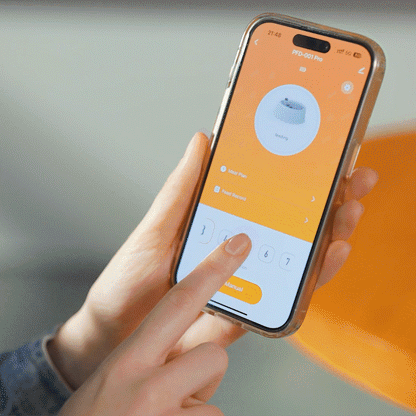 Oneisall 3.5L Automatic Cat Feeder with APP Control & 2.4G Wi-Fi