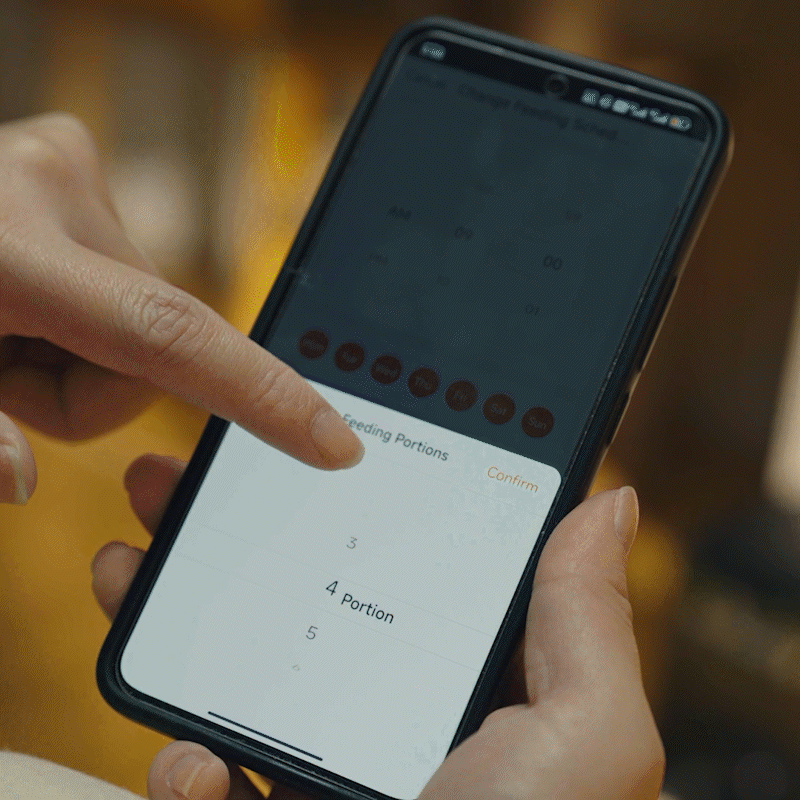 Oneisall PF06 3L Cordless Smart Cat Feeder with APP Control