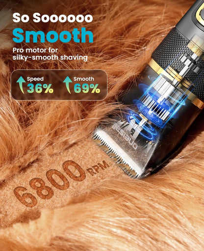 Oneisall PC17 Dog Clippers for Grooming at Home