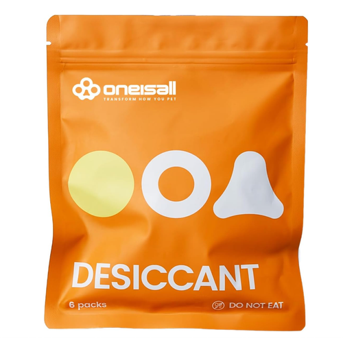 Oneisall Pet Dry Food Desiccant Bag 6 Packs for Automatic Cat Feeders