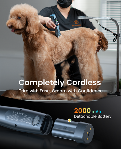Oneisall Cordless Professional Dog Grooming Clippers