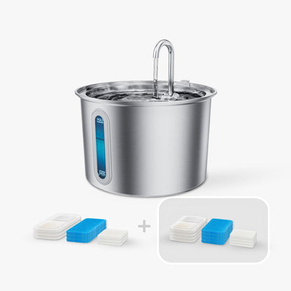 Oneisall 2L Cat Water Fountain with 3PCS Filters