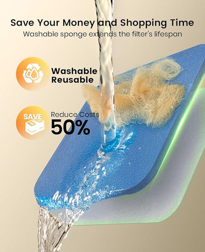 Oneisall 10L Pet Water Fountain with 11 PCS Filters