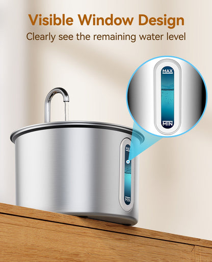 Oneisall 2L Cat Water Fountain with 3PCS Filters