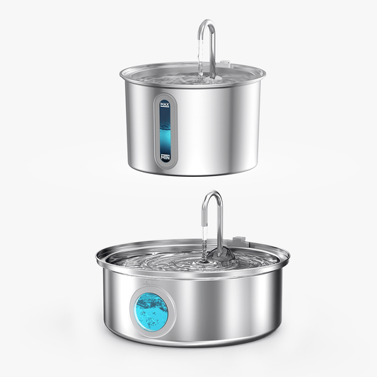 Oneisall 2L Cat Water Fountain & 7L Pet Water Fountain Set