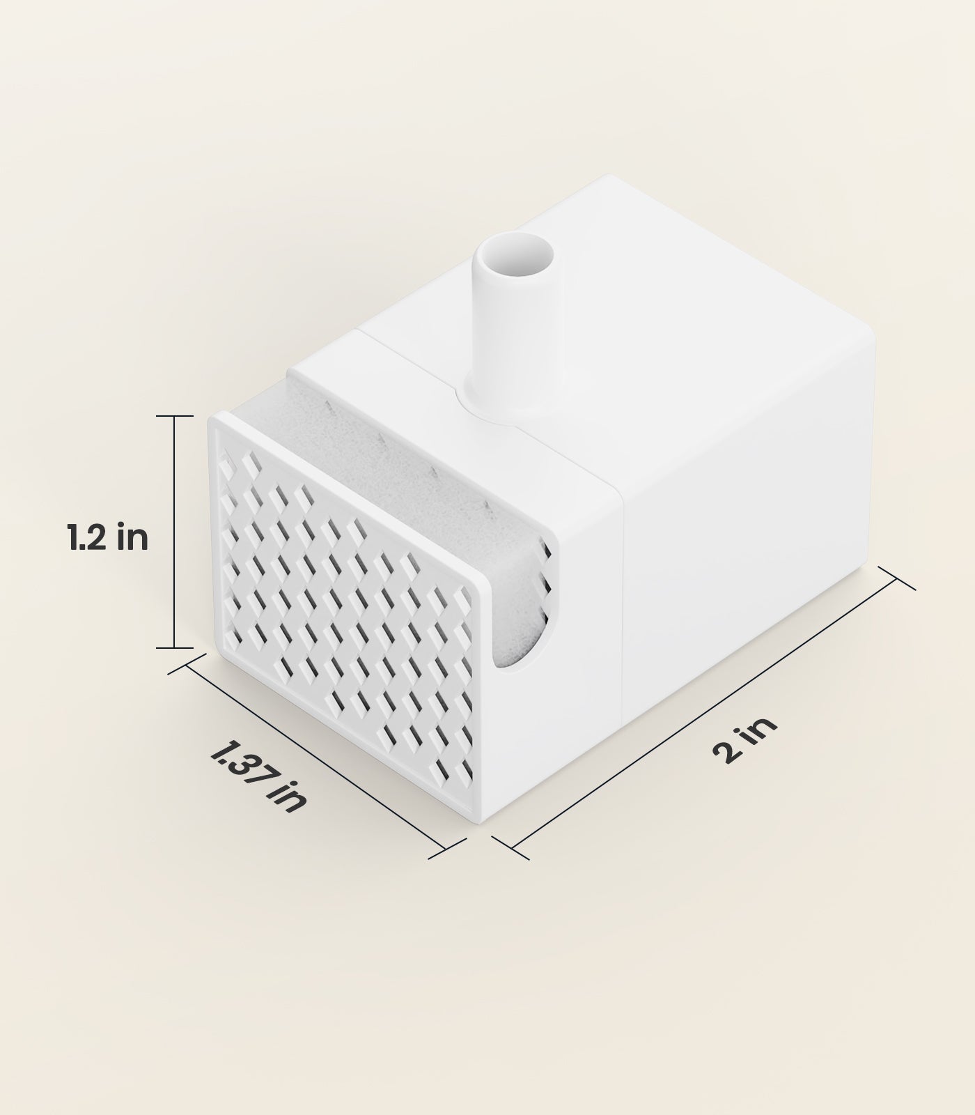 Oneisall 3.5L Corded Pet Water Fountain Pump Replacement