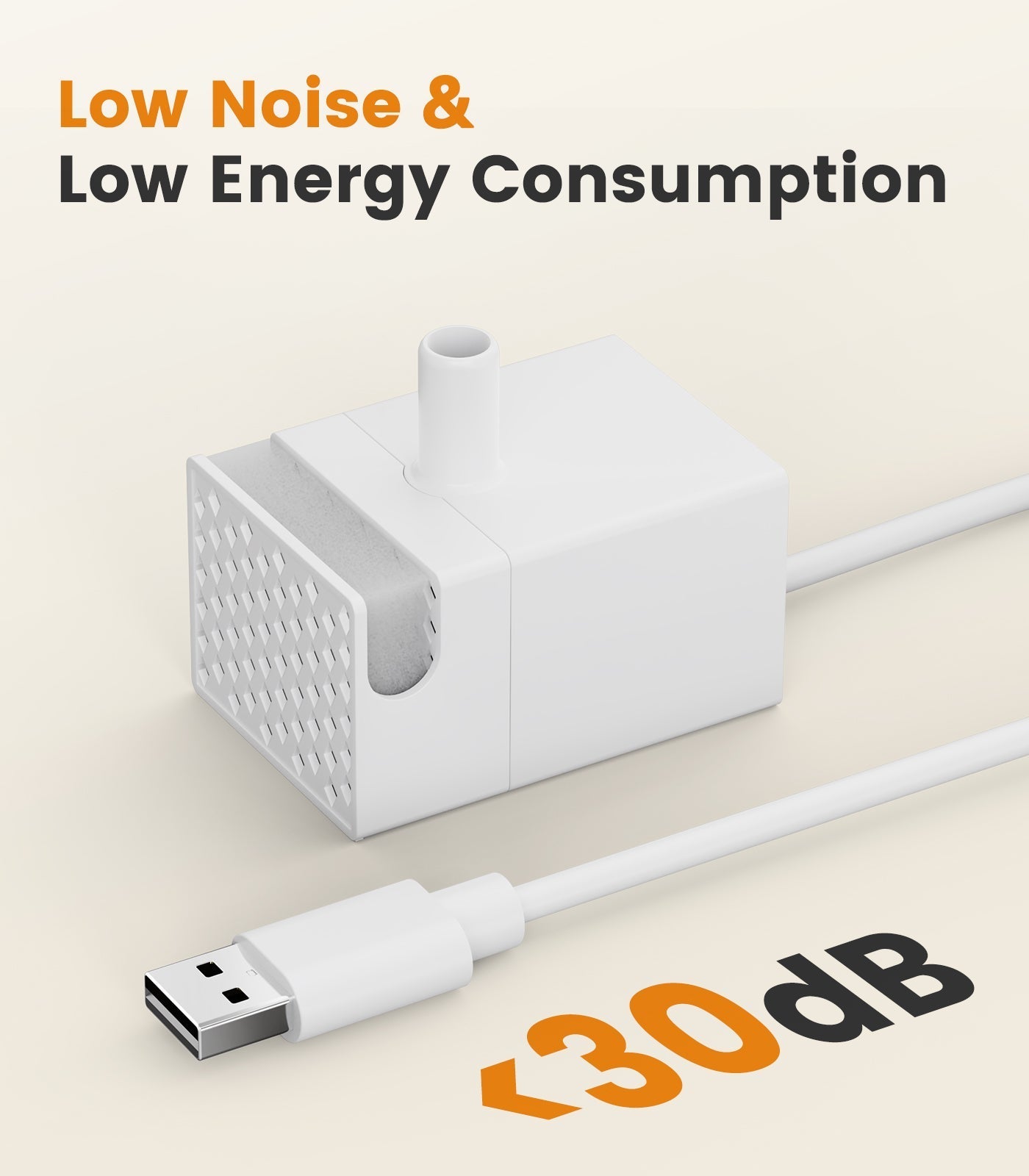 Oneisall 3.5L Corded Pet Water Fountain Pump Replacement