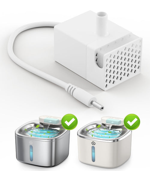 Oneisall 3.5L Cordless Pet Water Fountain Pump Replacement