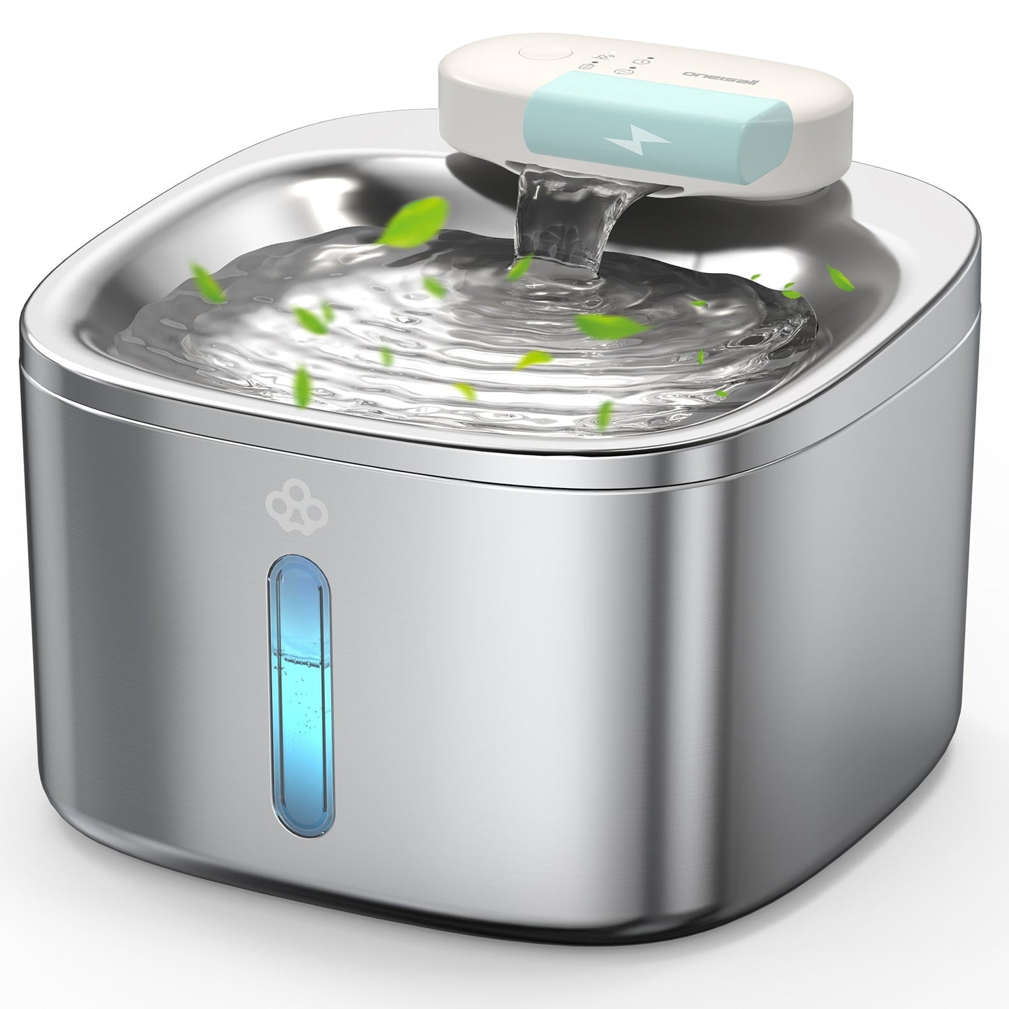 Oneisall 3.5L Automatic Cat Feeder with APP Control & 2.4G Wi-Fi