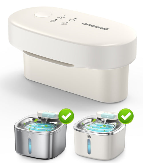Oneisall 3.5L Cordless Pet Water Fountain Battery Module and Control Panel  Replacement