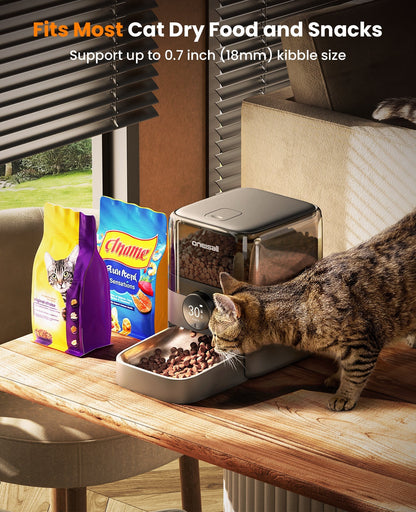 Oneisall PF06 3L Cordless Smart Cat Feeder with APP Control