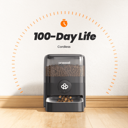 Oneisall PF06 3L Cordless Smart Cat Feeder with APP Control