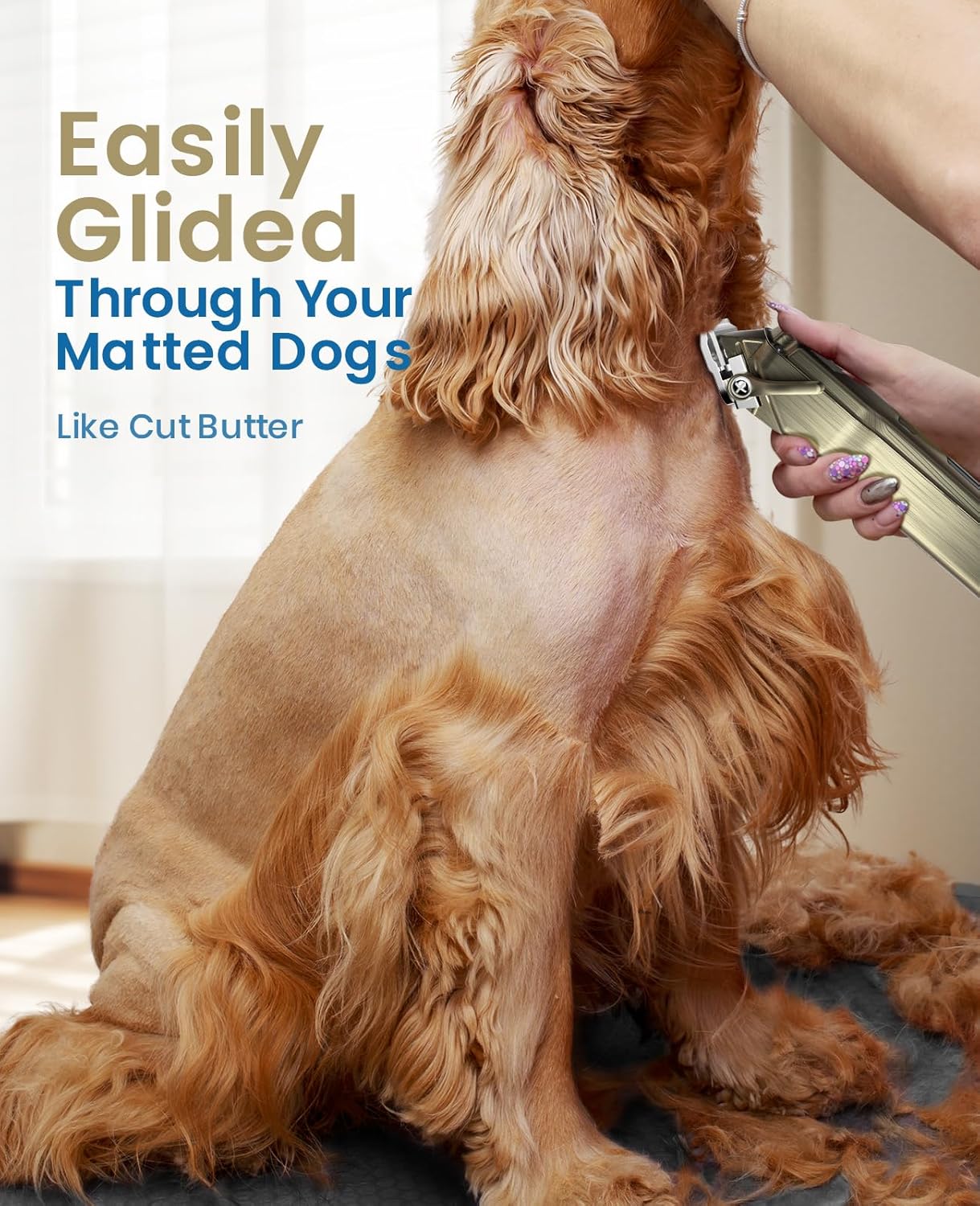 Oneisall RFC-676 Dog Clipper for Thick Coats