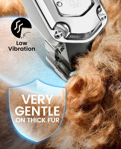 Oneisall RFC-676 Pro Dog Clippers with Detachable Metal Combs