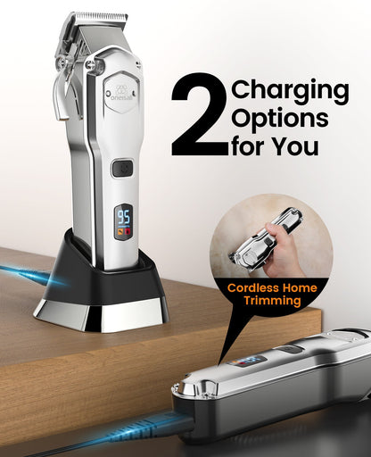 Oneisall RFC-676 Pro Dog Clippers with Detachable Metal Combs