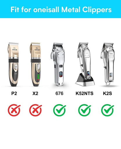 Oneisall 676/K52NTS/K2S Dog Clippers 8Pcs Plastic Replacement Guide Combs