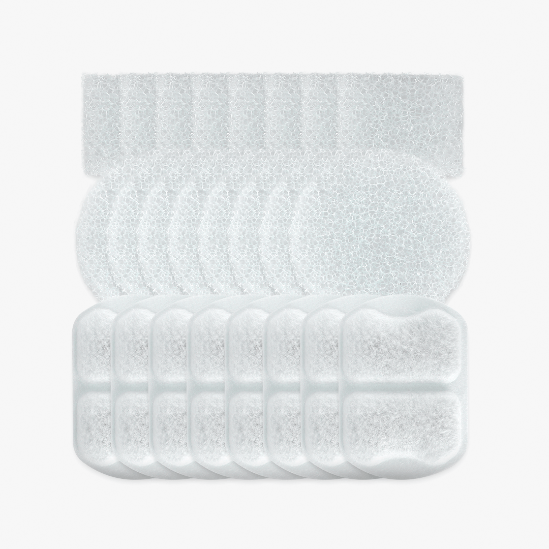 Oneisall 7L Pet Water Fountain 8Pcs Carbon Filters Replacement