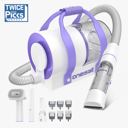 Oneisall Comfy C1 Cordless Pet Grooming Vacuum Kit