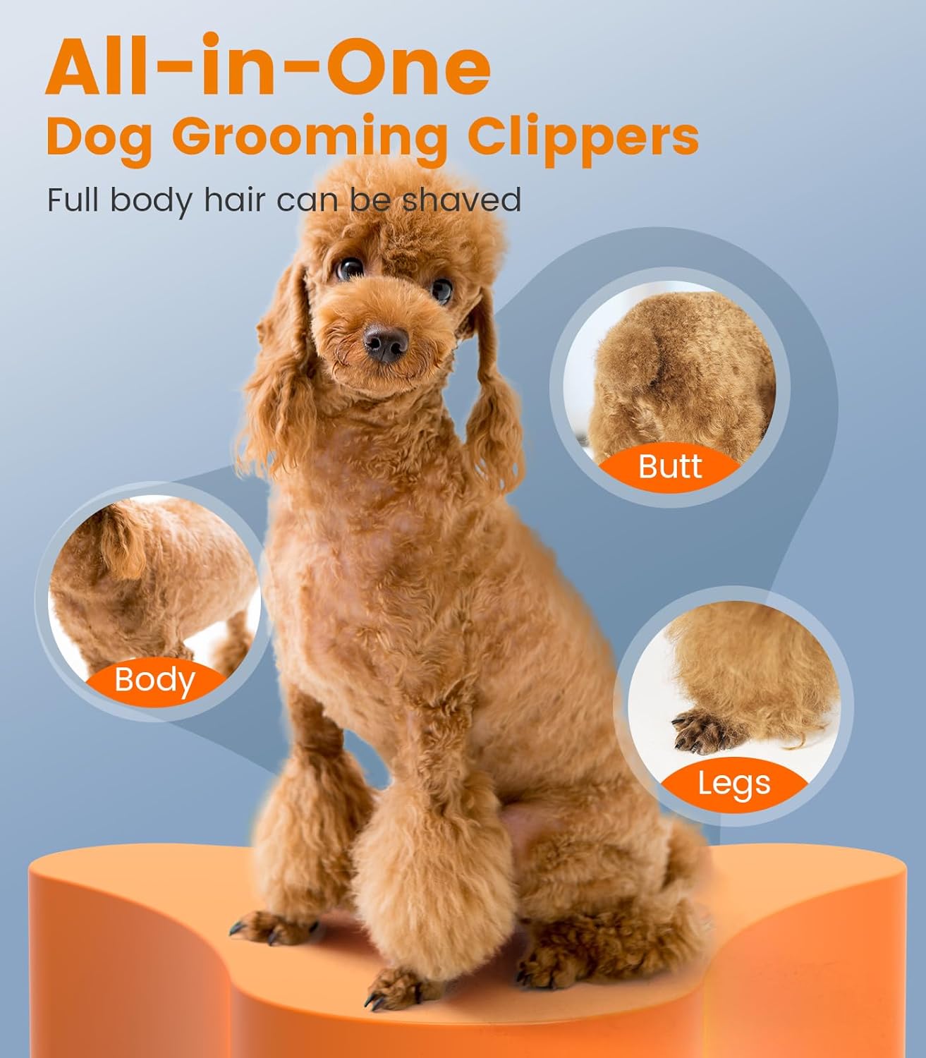 Oneisall DTJ-001 Dog Clipper for Thick Coat