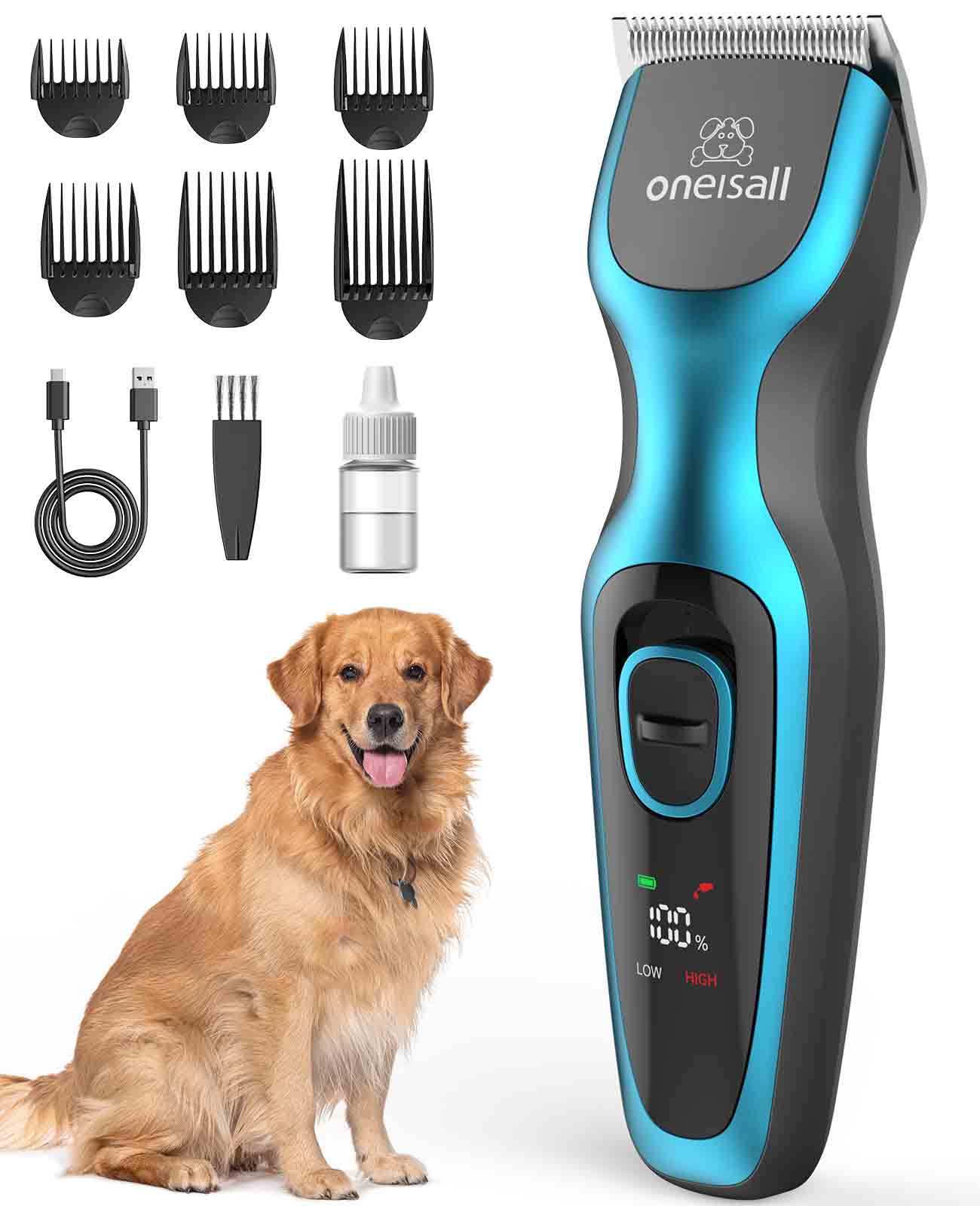 Oneisall DTJ-001 Dog Clipper for Thick Coat