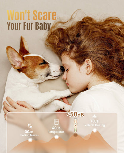 Oneisall DTJ-002 2 in 1 Dog Clippers with Narrow Blade