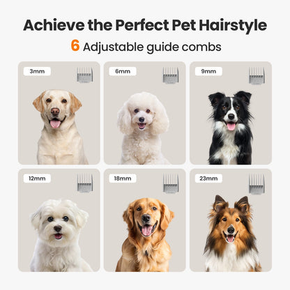 Oneisall LM5 4-in-1 Pet Grooming Vacuum Kit