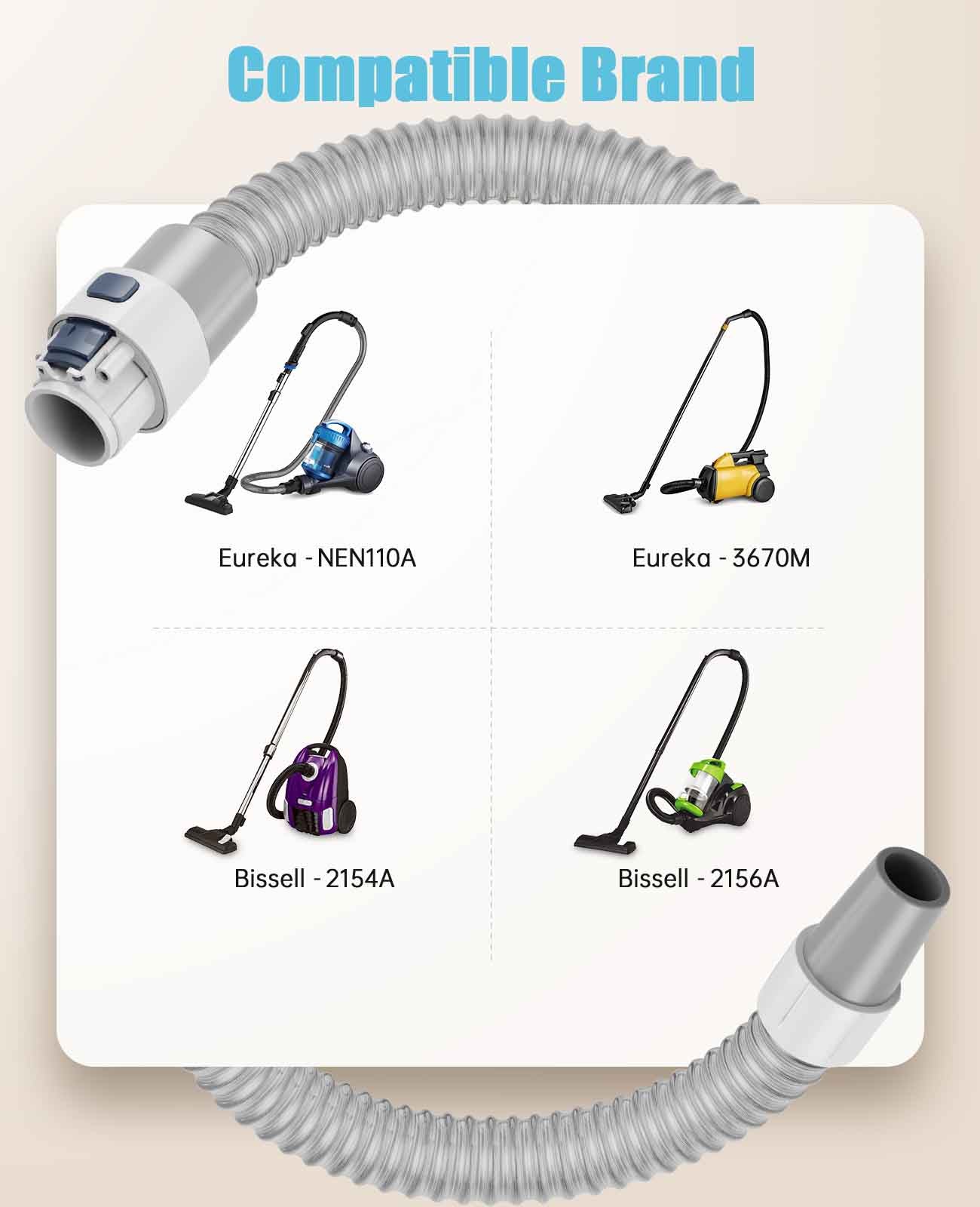 Oneisall LM2/LM5 Pet Grooming Vacuum 4Pcs Accessories Replacement