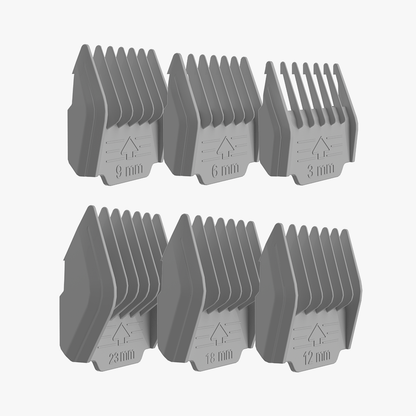 Oneisall LM2/LM5 Pet Grooming Vacuum 6Pcs Guide Combs Replacement