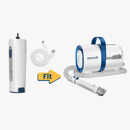 Oneisall LM2/LM5 Pet Grooming Vacuum Main Clipper & USB Charger Replacement