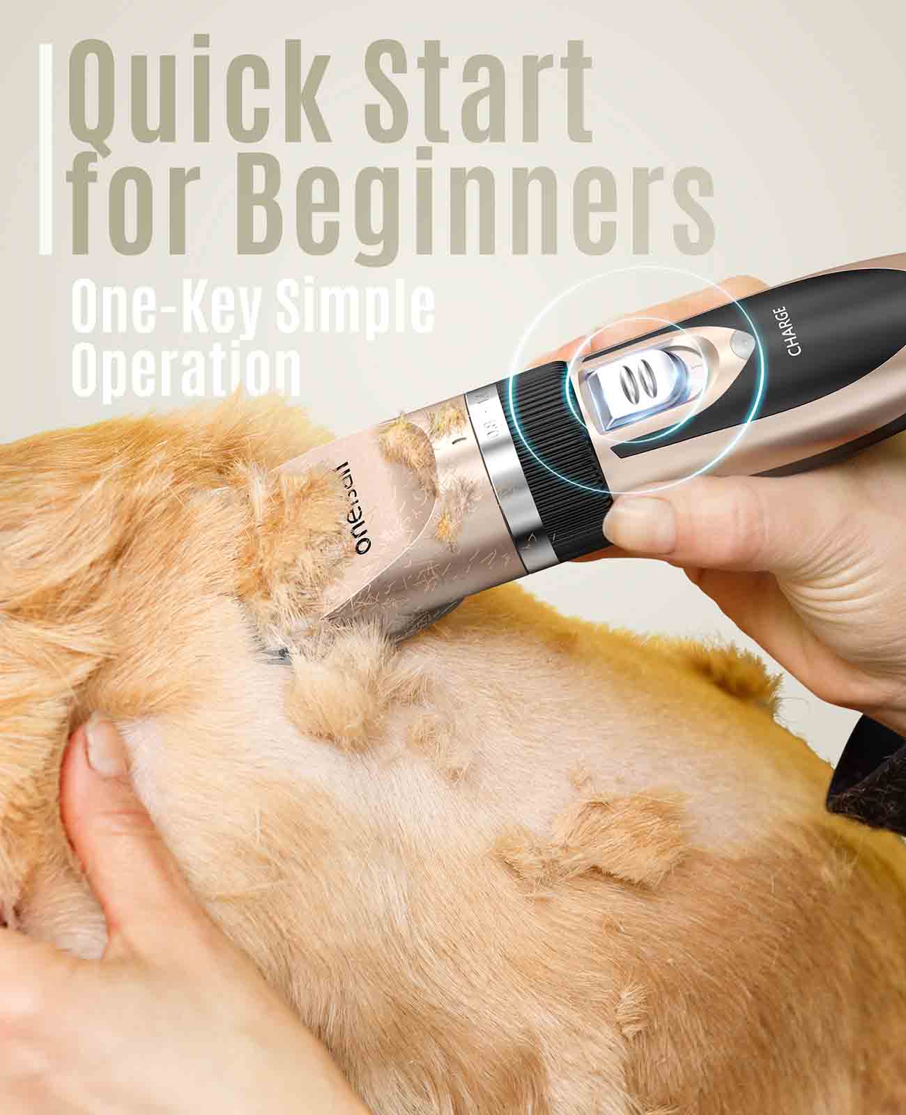 Oneisall P2 Dog Clipper & Dog Grooming Kit