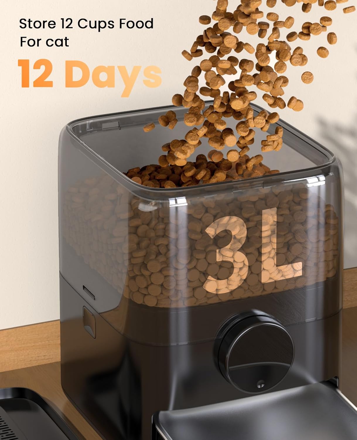 Oneisall PF05 3L Automatic Cat Feeder