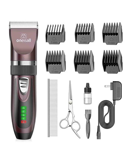 Oneisall X2 2 Speeds Dog Clipper & Dog Grooming Kit