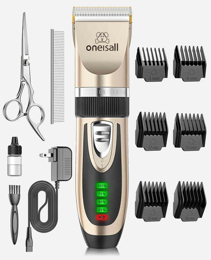 Oneisall X2 2 Speeds Dog Clipper & Dog Grooming Kit