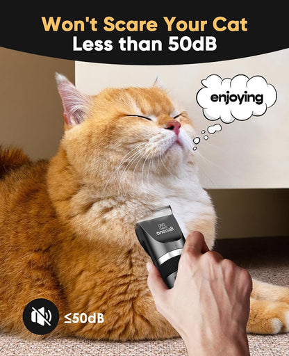 Oneisall X2 2 Speeds Cat Clippers for Matted Hair