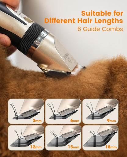 Oneisall X2&N5 3 in 1 Dog Clippers & Dog Paw Trimmer