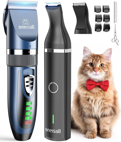 Oneisall X2&N5 3 in 1 Cat Clippers & Cat Paw Trimmer