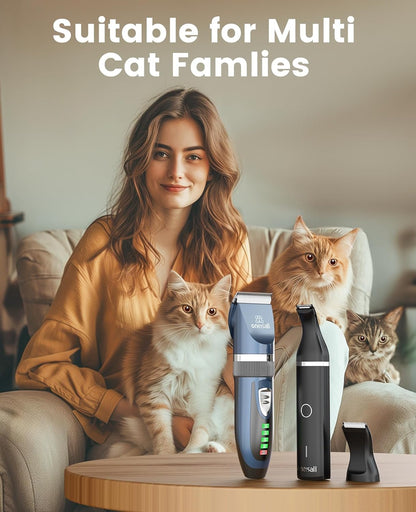 Oneisall X2&N5 3 in 1 Cat Clippers & Cat Paw Trimmer